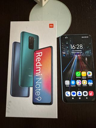 Xiaomi Redmi Note 9 Azul/Verde