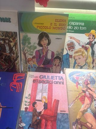 lotto 12 libri per ragazzi/bambini vintage