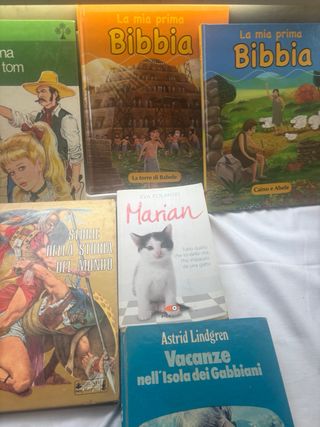 lotto 12 libri per ragazzi/bambini vintage