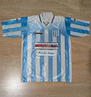 Camiseta Racing Rubén Capria Topper Talla L