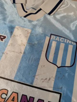 Camiseta Racing Rubén Capria Topper Talla L