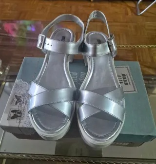 Sandalias Mustang Plataforma Mujer