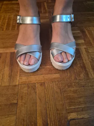 Sandalias Mustang Plataforma Mujer