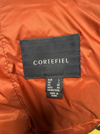 Chaleco Cortefiel Caballero Negro Talla L