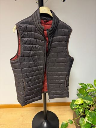 Chaleco Cortefiel Caballero Negro Talla L