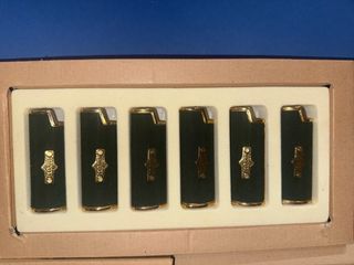 Lotto 30 portaaccendini Vintage El Campero per Bic