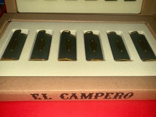 Lotto 30 portaaccendini Vintage El Campero per Bic