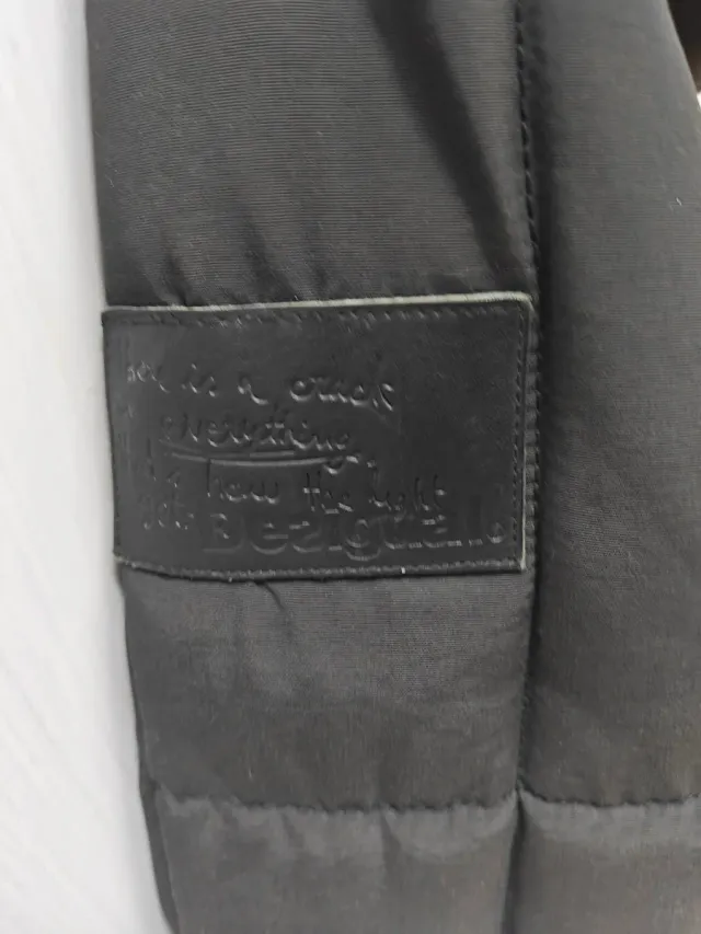 Abrigo Desigual Hombre XL Negro Gris