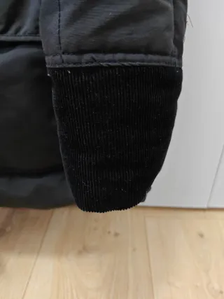 Abrigo Desigual Hombre XL Negro Gris