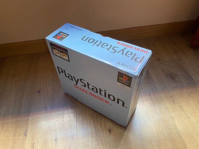 CAJA PS1 PLAY STATION 1 CAJA DUALSHOCK