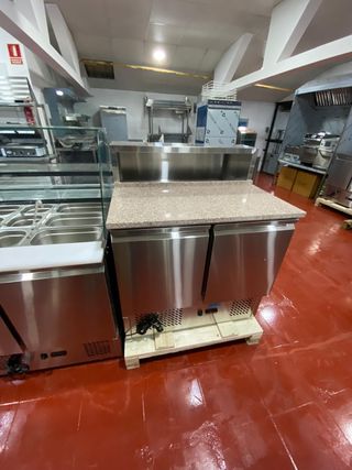 Mesa fría para pizzas nueva