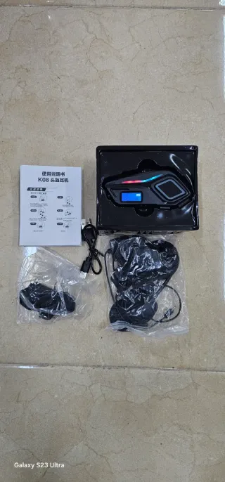 Intercomunicador Bluetooth para Casco Moto K06/K08