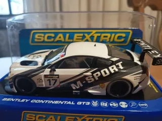 Coche Scalextric Bentley Continental GT3