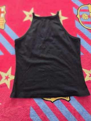 Camiseta tirantes negra