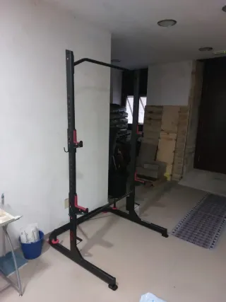 Rack musculación Decathlon