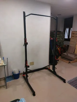 Rack musculación Decathlon