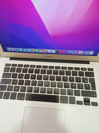 MacBook Air Plata 128GB 8GB RAM DDR3