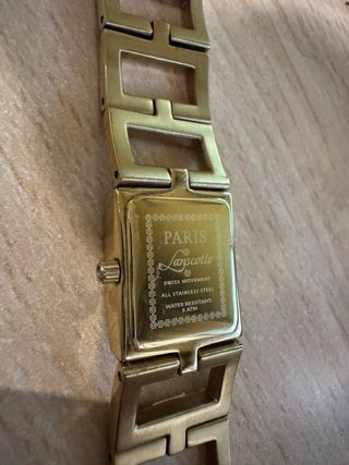 Reloj Lanscotte Mujer Descatalogado Dorado.