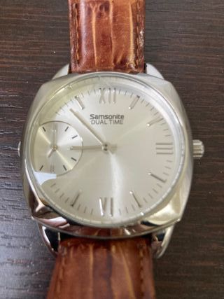 Orologio Samsonite Dual Time Cassa Acciaio Inossid