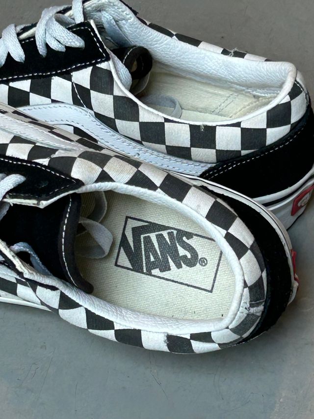 Zapatillas Vans 41 Old Skool Platform Checkerboard