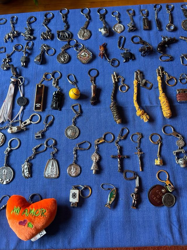 Colección de llaveros antiguos