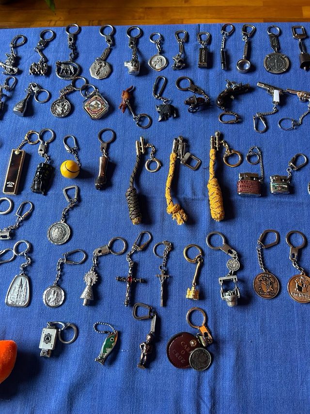 Colección de llaveros antiguos