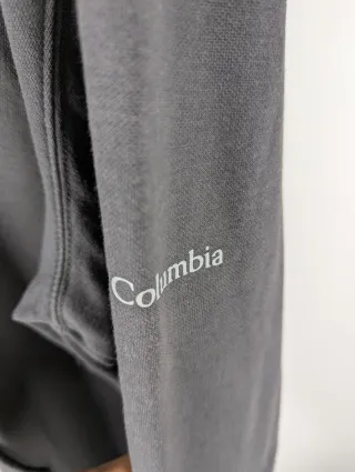 Sudadera Columbia Logo Vintage Gris XXL
