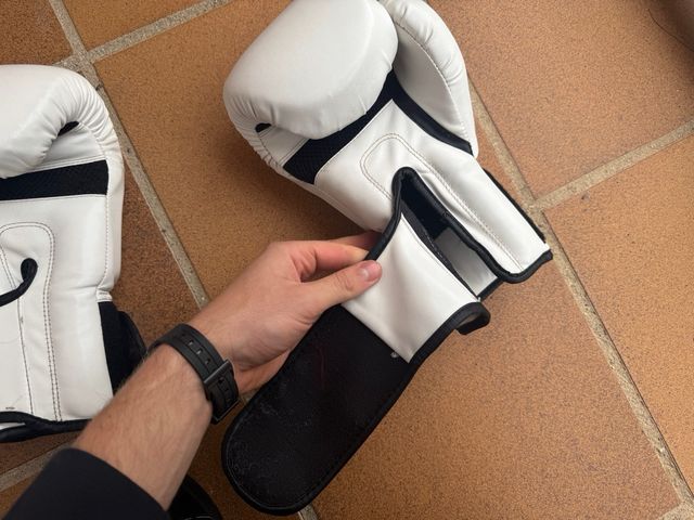 Guantes Custom Fighter 14 oz Blancos