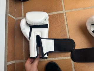 Guantes Custom Fighter 14 oz Blancos