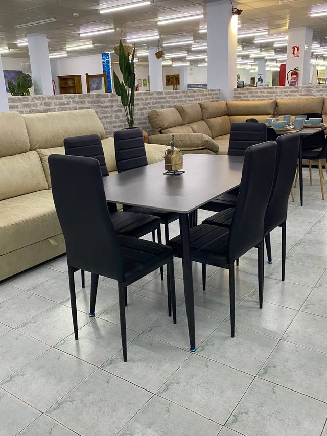 Mesa comedor con 6 sillas OFERTA BLACK FRIDAY