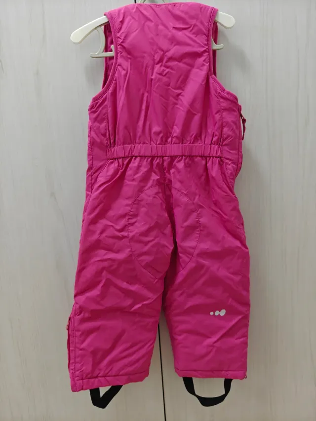 Pantalón de esquí Wedze rosa 18 meses