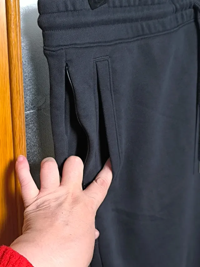 Pantalón Jogger Hollister Negro Talla XL