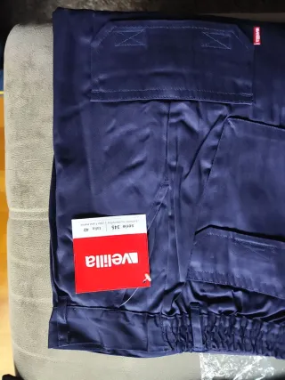 Pantalones Velilla Talla 42 Stretch Azul