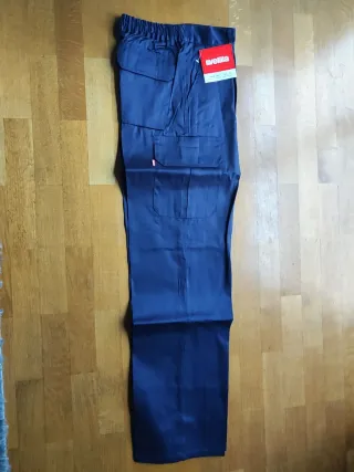 Pantalones Velilla Talla 42 Stretch Azul