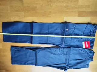 Pantalones Velilla Talla 42 Stretch Azul