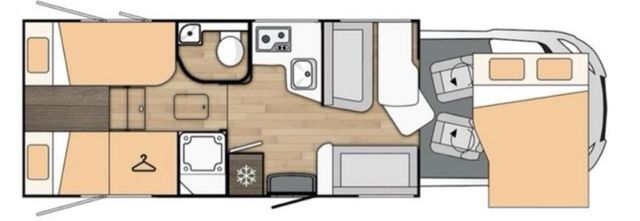 Autocaravana perfilada premium BENIMAR TESSORO T46