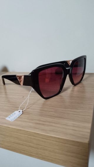Gafas de sol mujer negras y rosas