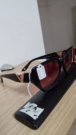 Gafas de sol mujer negras y rosas