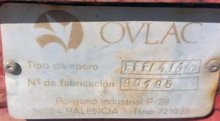 Vertederas Ovlac 4 Hojas