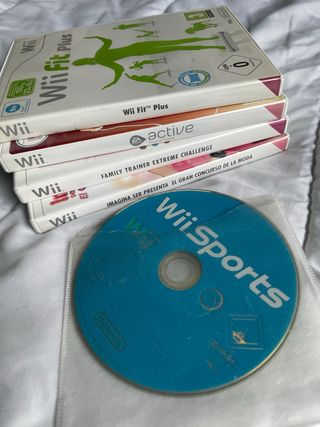 Lote 4 Juegos Wii: Fit Plus, Imagina, Family...
