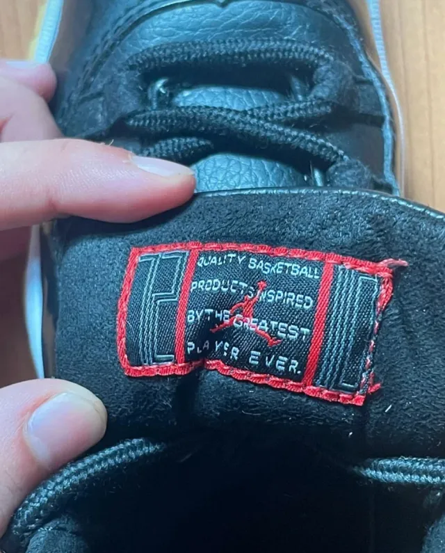 Jordan 11 Jubilee Originales Negro Rojo