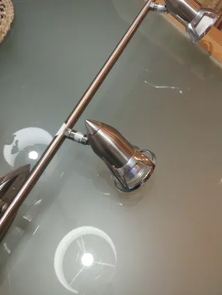 Aplique Techo/Pared Plata