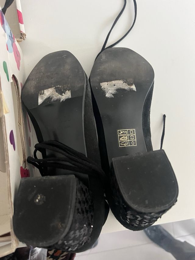 Zapatos Elysees Negros con Cordones