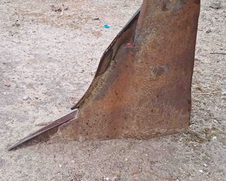 Vertederas fijas de formón con 4 hojas.
