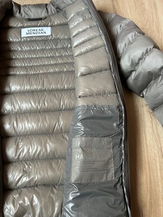 Plumas Loreak Mendian Mujer Gris