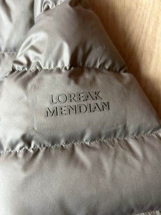 Plumas Loreak Mendian Mujer Gris