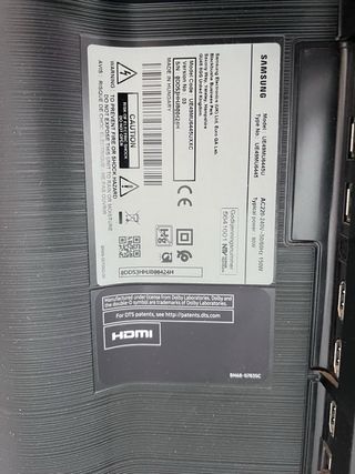 TV Samsung 49” 4K UHD Smart TV HDR