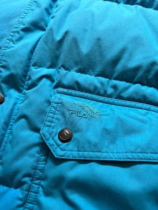 Abrigo de plumas Fila azul