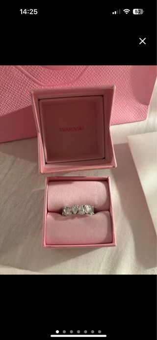 Anillo Swarovski Plata y Cristales