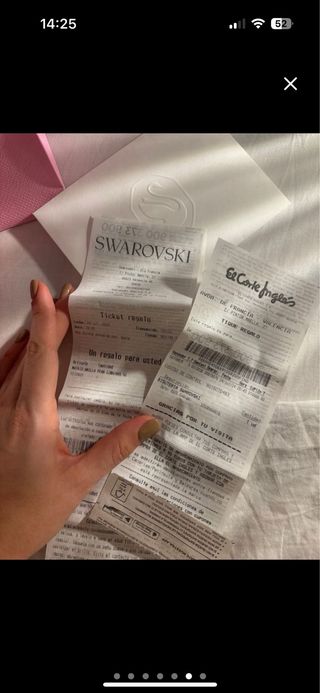 Anillo Swarovski Plata y Cristales